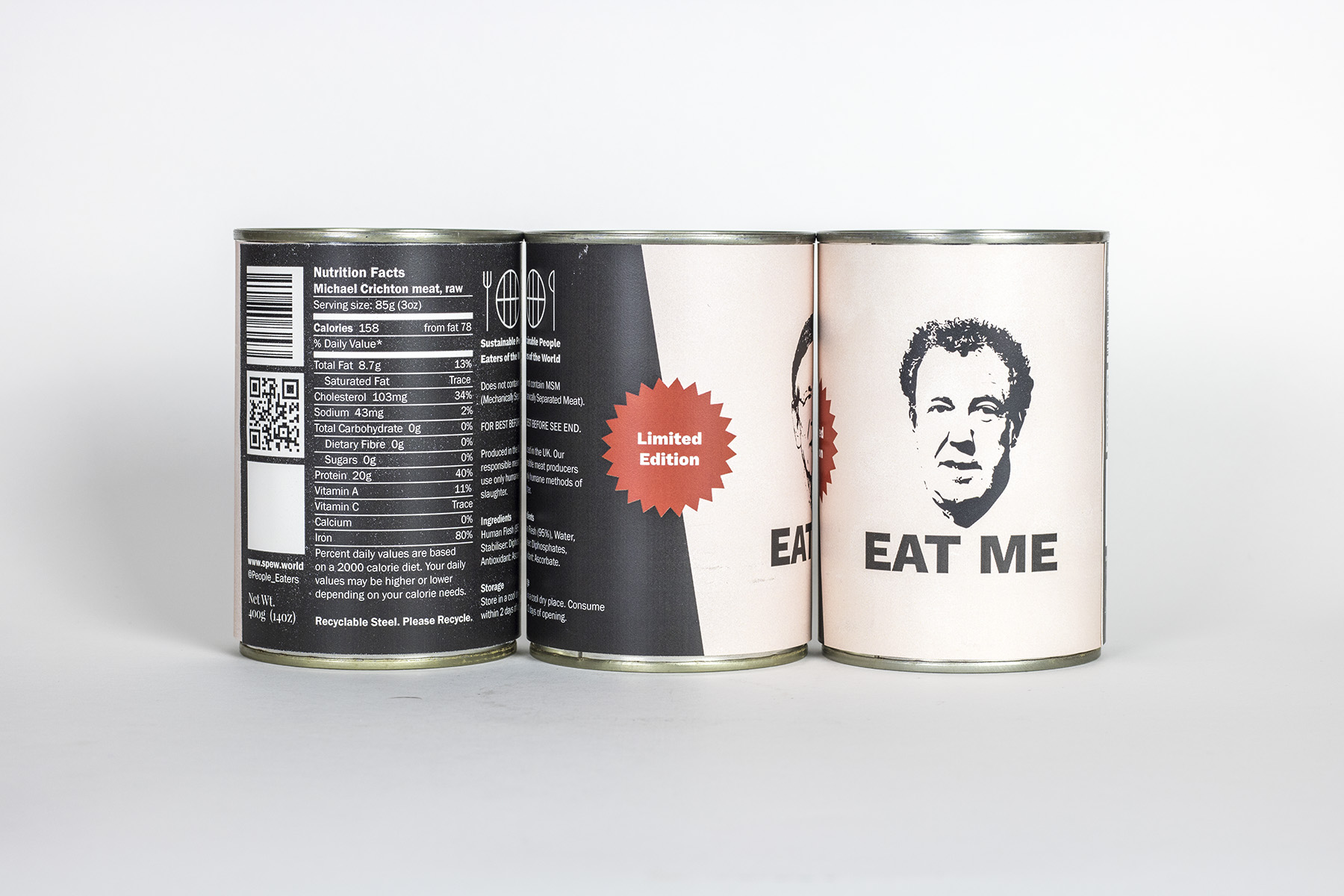 Jeremy Clarkson man meat in a can